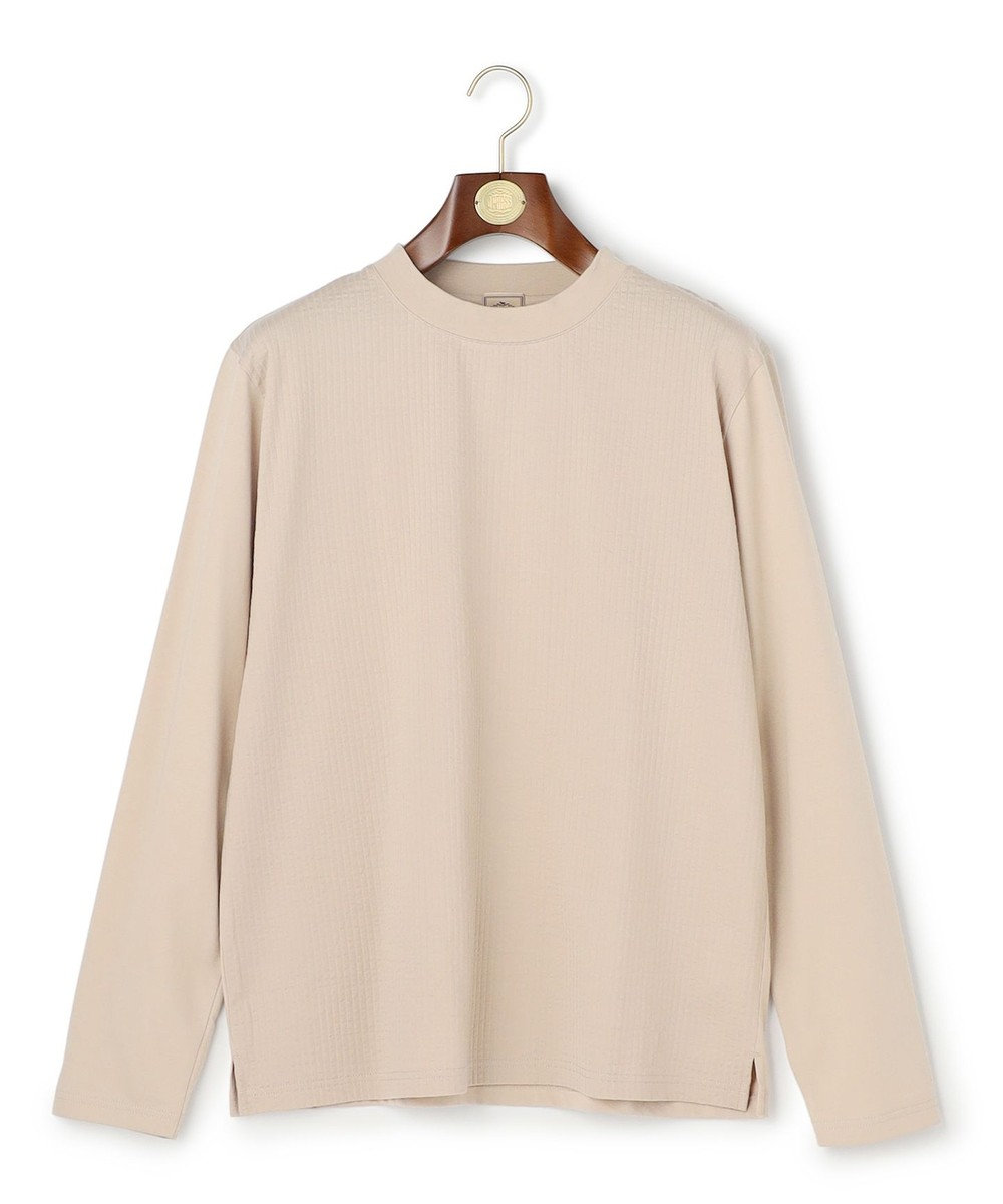 J.PRESS MEN 【WEB・一部店舗限定】サッカーロングスリーブ Tシャツ 