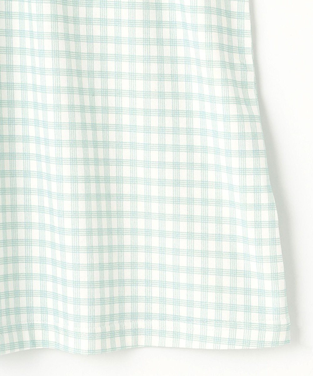 組曲 KIDS 【110-140㎝】シャーリングチェック トップス 