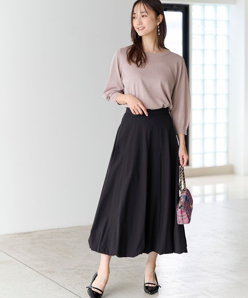 ANY SIS 【洗える】ラメ プルオーバー 