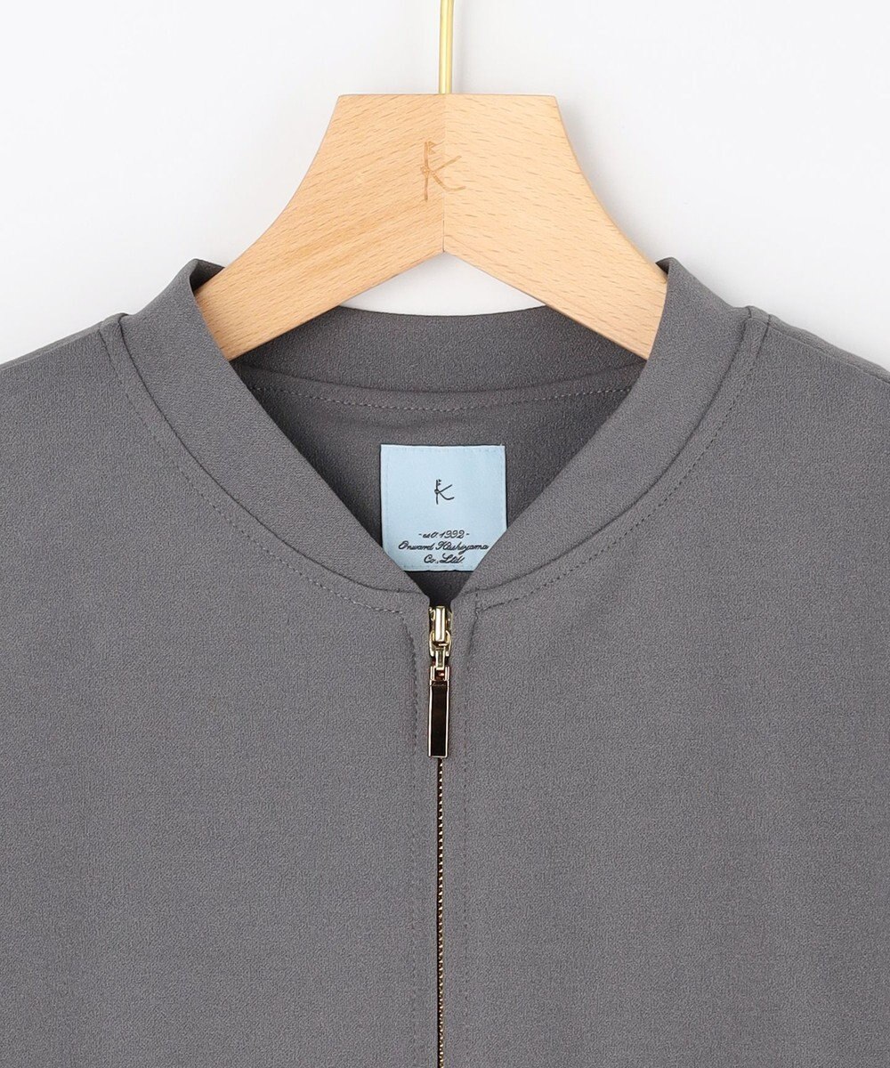 組曲 【先行予約・WEB限定】ジョーゼットジャージー ブルゾン 