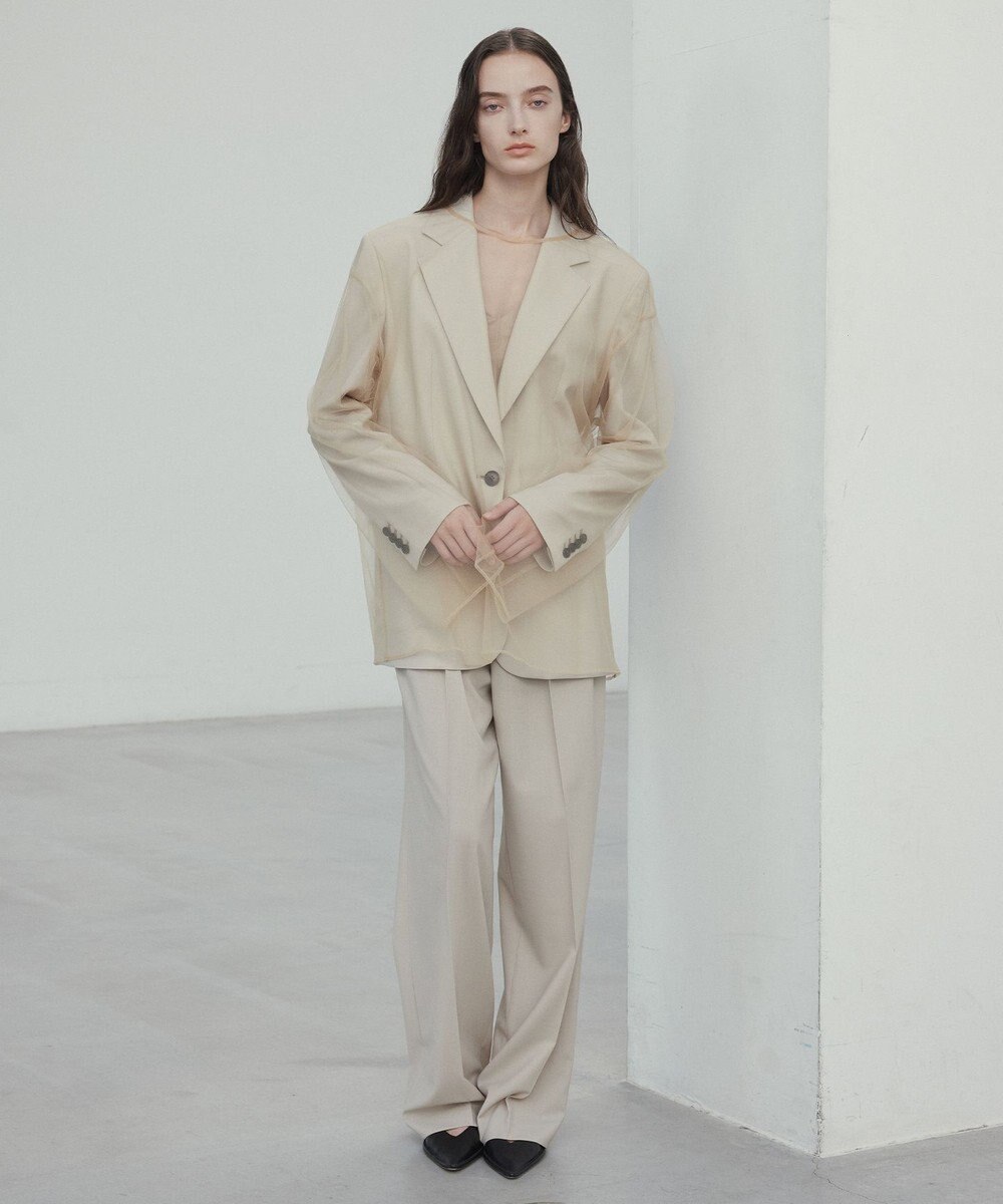 BEIGE， 【Oggi 6月号掲載】OREGANO / サマーウールテーラードジャケット 