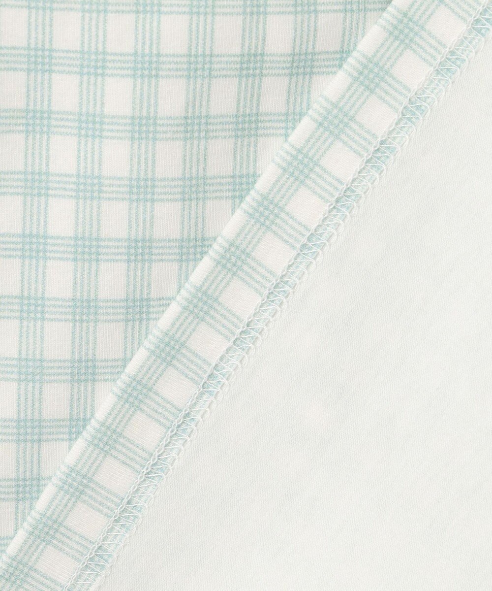 組曲 KIDS 【110-140㎝】シャーリングチェック トップス 