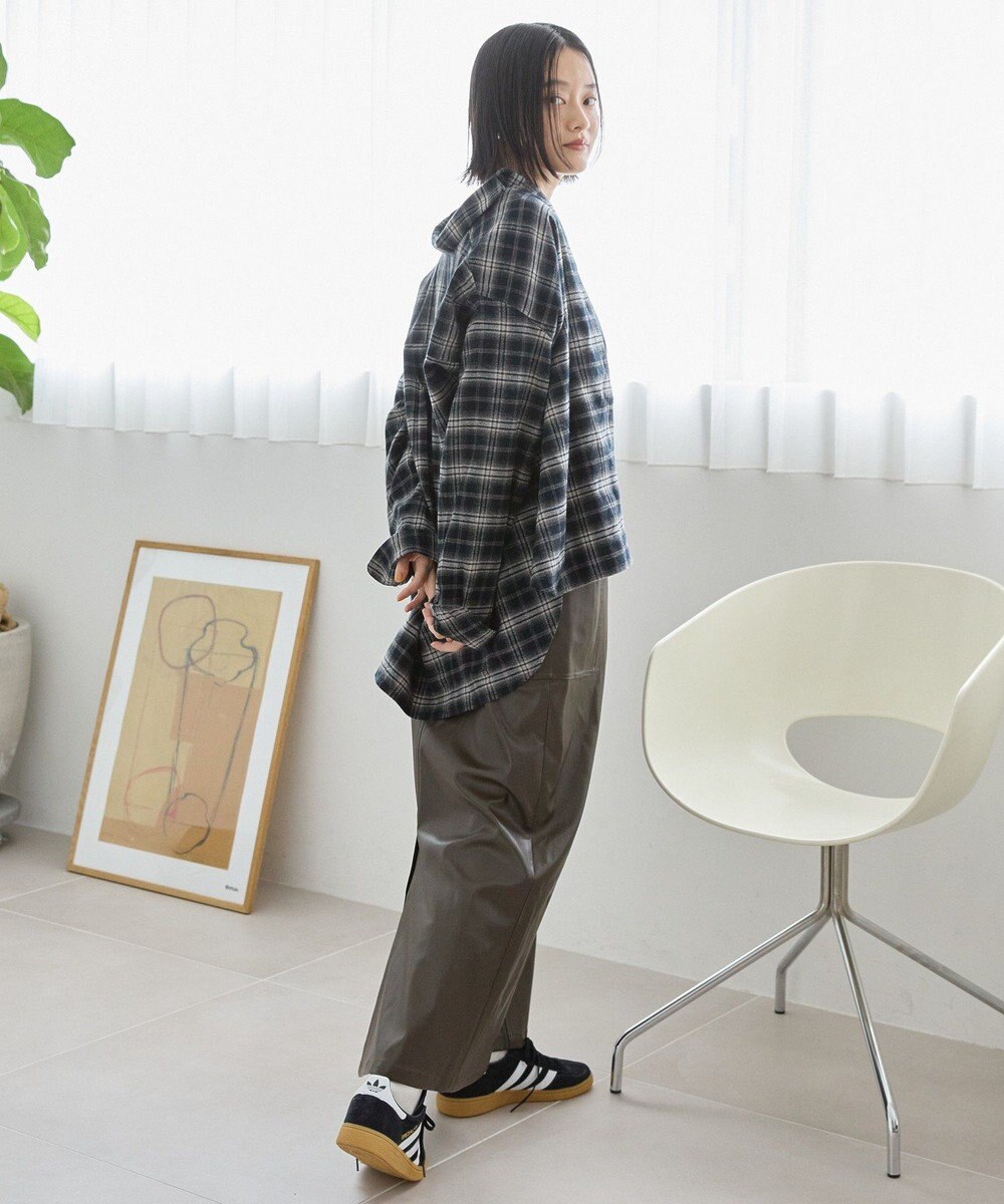 AMERICAN HOLIC ビエラ起毛チェックシャツ 