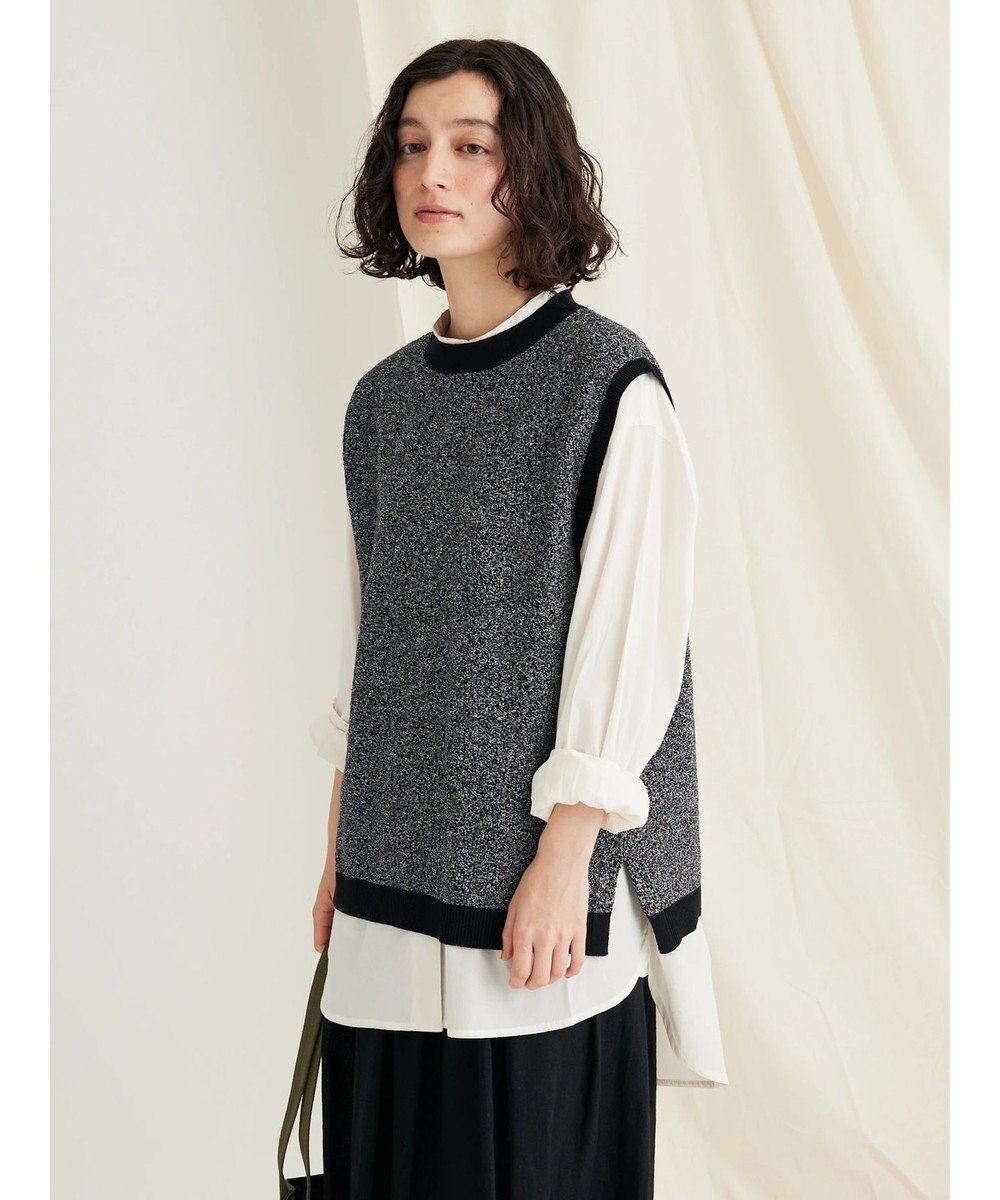 CRAFT STANDARD BOUTIQUE リンクス編みニットベスト 