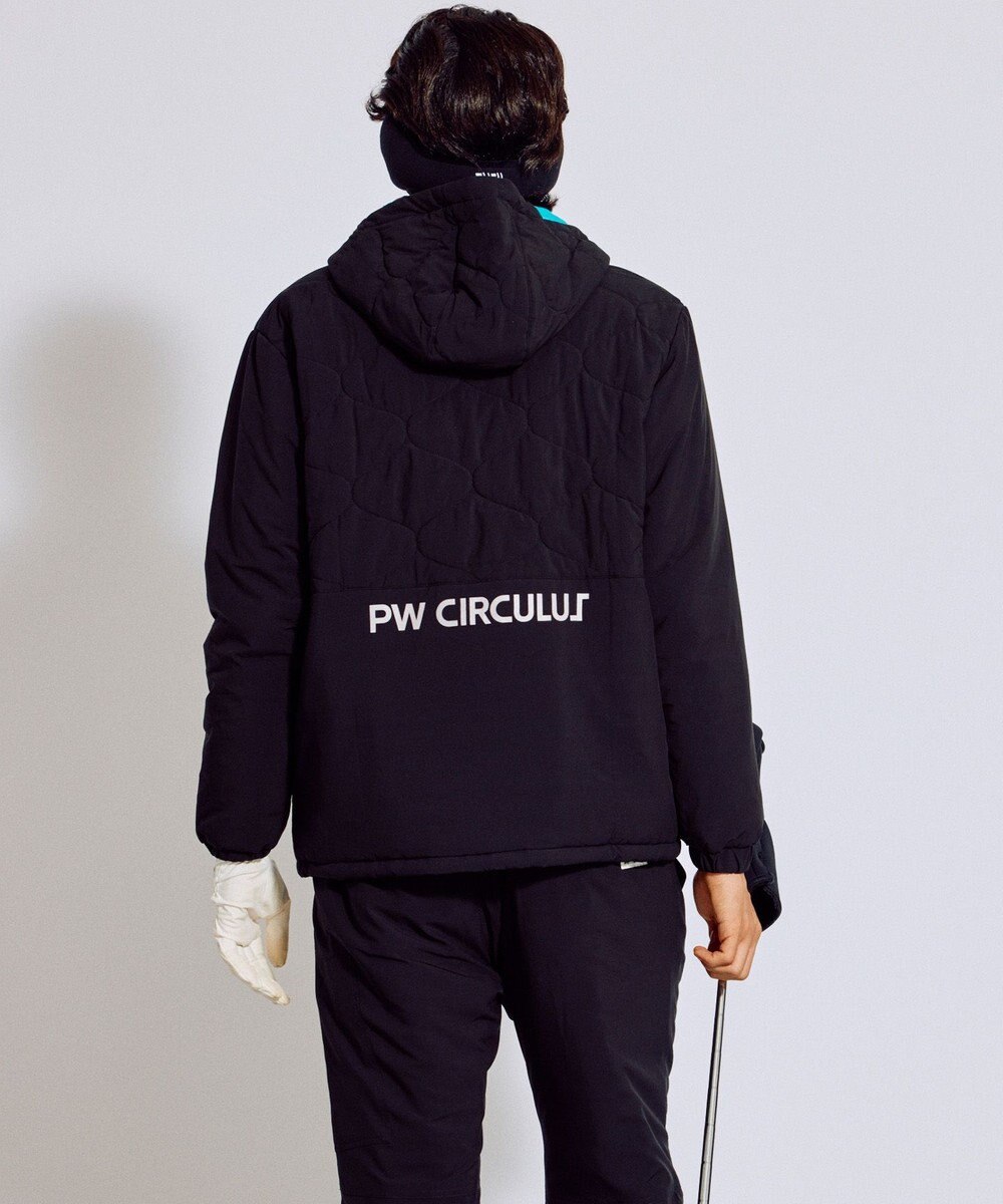 PW CIRCULUS 【撥水加工 / ストレッチ】【MEN】キルティング中綿ブルゾン ゴルフ 