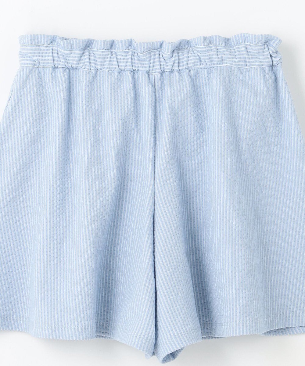 組曲 KIDS 【150-160㎝】サッカーストライプ キュロット 