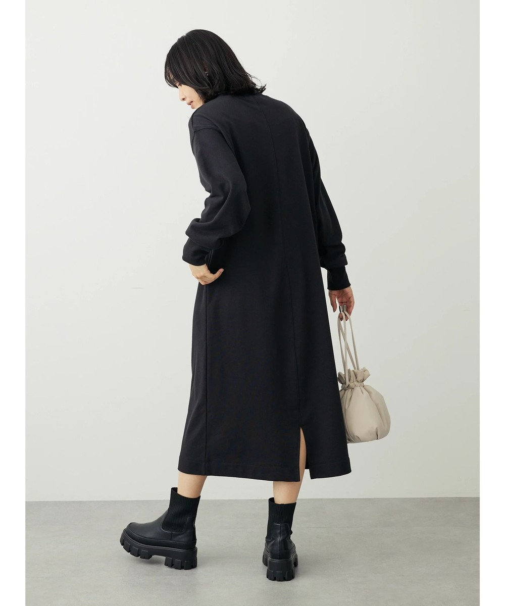 Green Parks ミニ裏毛ワンピース 