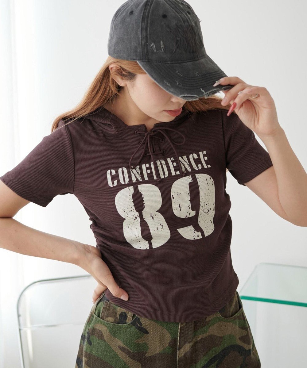 WEGO レースアップフードチビT 