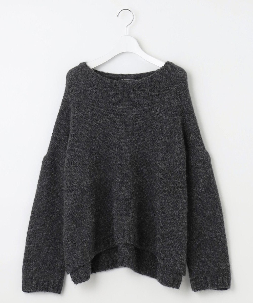 23区 【滝沢眞規子さん着用】ベビーアルパカ クロップド ニット 