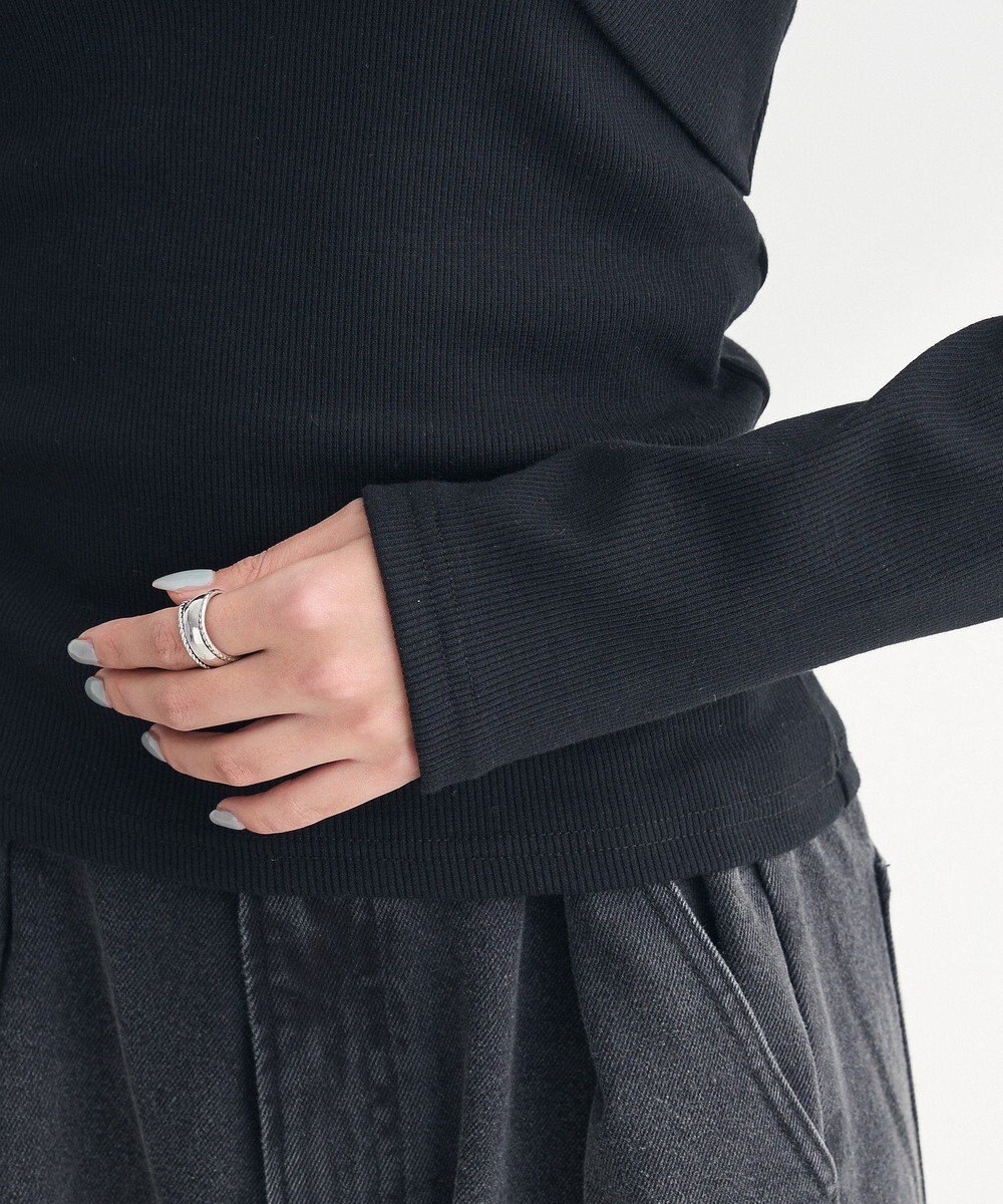 Green Parks ・ｓｗｉｎｇ　ｂｙ　クロスネックプルオーバー 