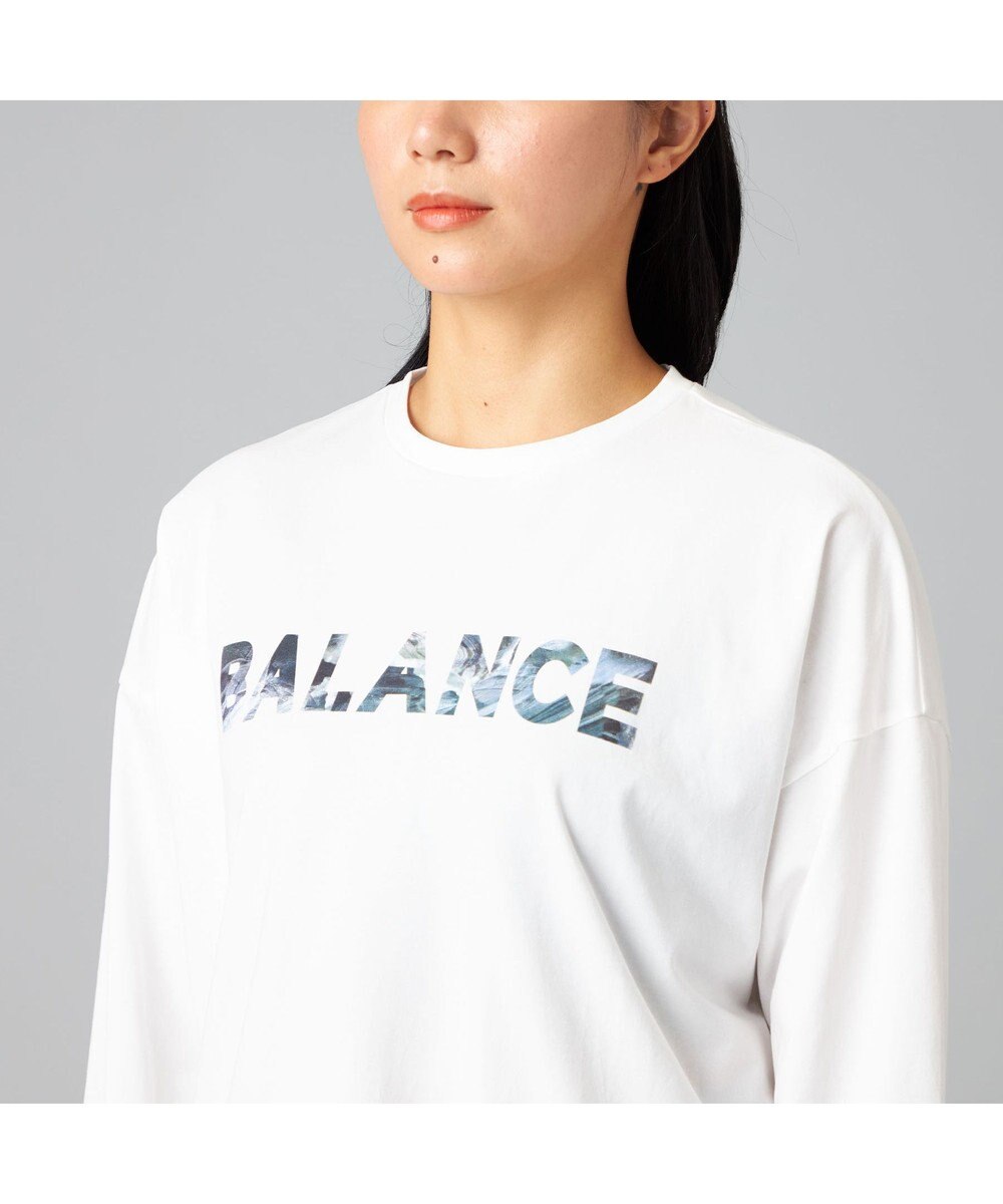 Chacott Chacott BALANCE HandsomeCotton ロゴTシャツ 