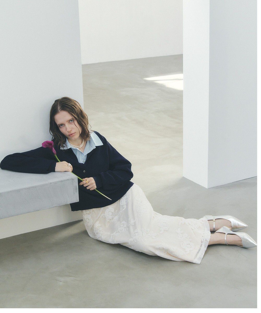 YECCA VECCA 2wayレイヤード風ポロニット 