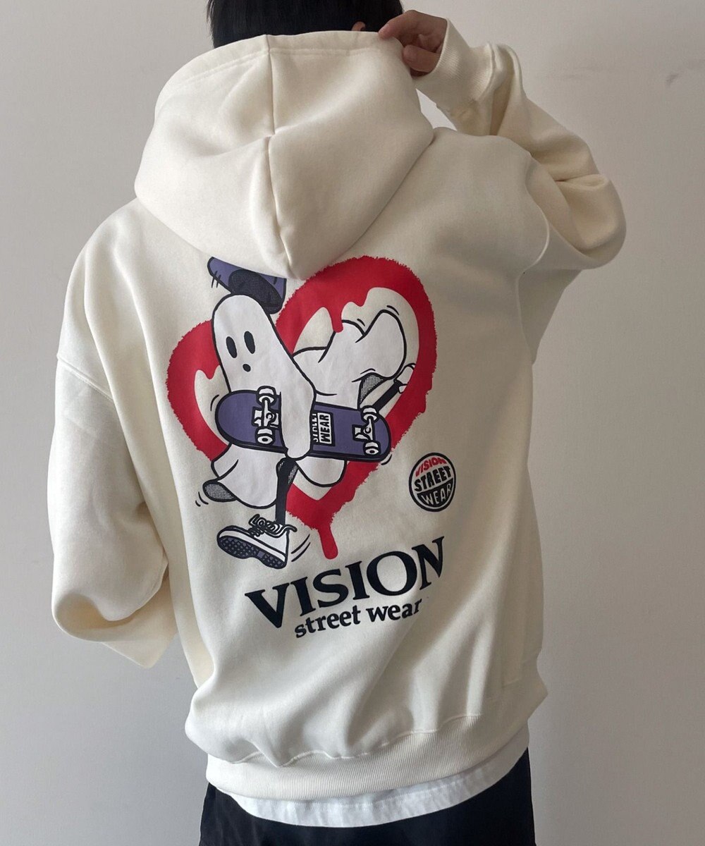 WEGO VISIONゴーストグラフィックプルパーカー 