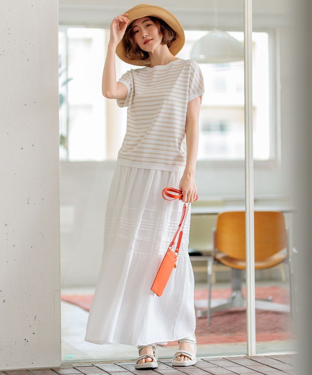 23区 S 【新色追加/VERY5月号掲載】レーヨンポリエステルストレッチ プルオーバー ニット 