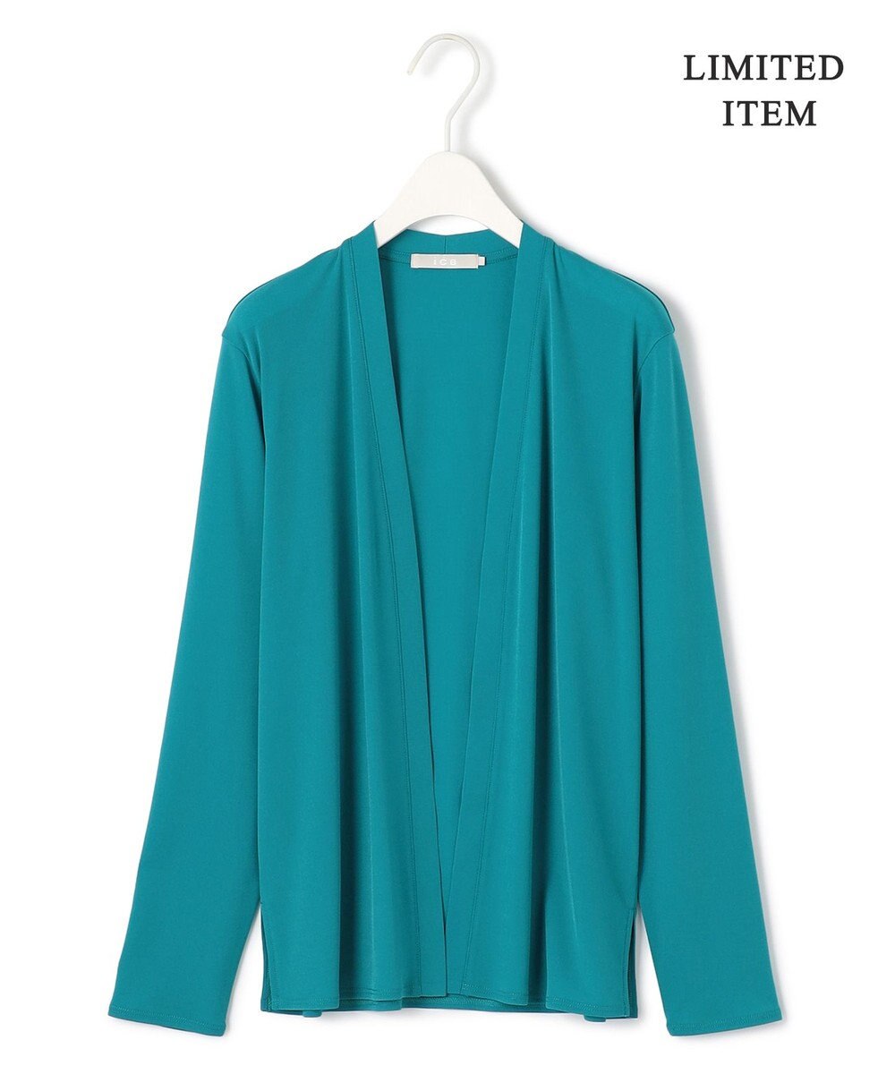 ICB 【WEB限定・接触冷感・洗える】PINION ショートカーディガン 