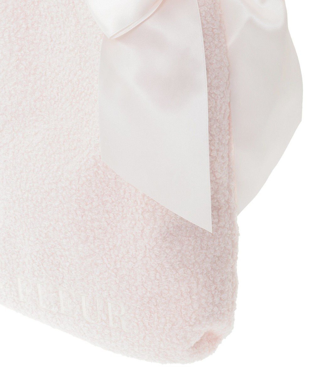 Maison de FLEUR ボアダブルリボントートバッグ 