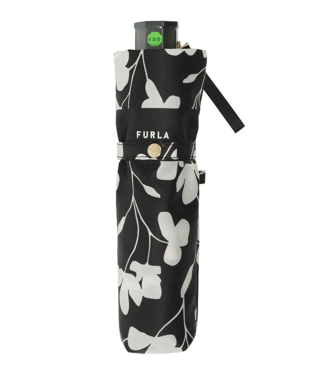 MOONBAT 【折りたたみ雨傘】フルラ (FURLA)  カメリア 折りたたみ傘 UV 