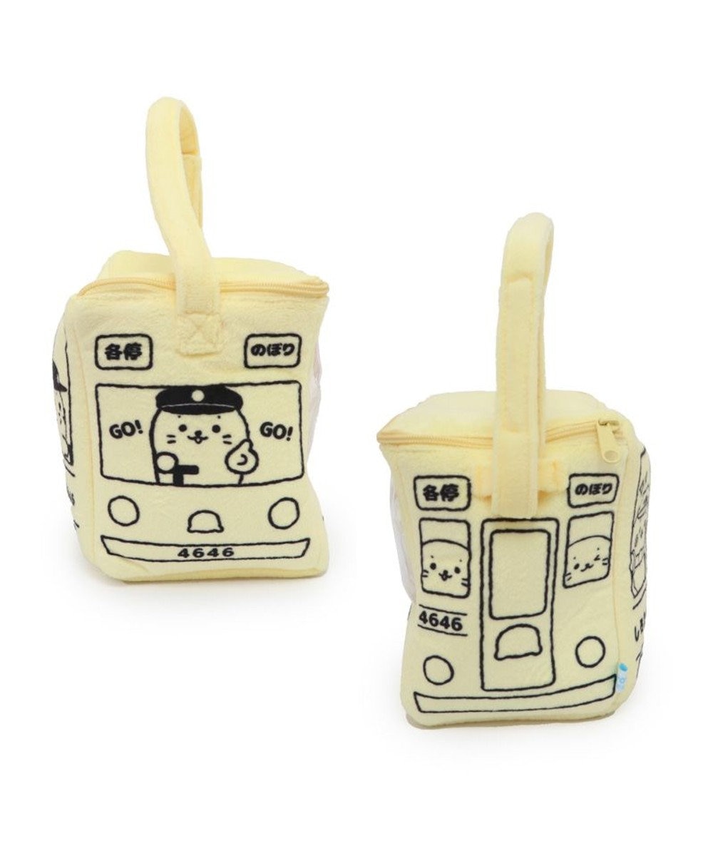 Mother garden しろたん ついてきちゃうしろたん マスコット 《おのぼりたん 電車キャリー》 