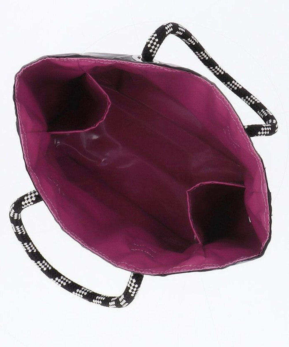 LeSportsac MEDIUM 2 WAY TOTE/２ウェイパープル/ブラックシャイン 