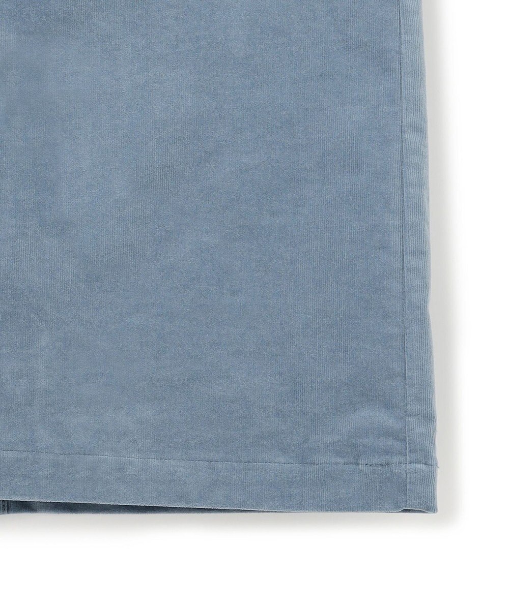 UNFILO ストレッチコーデュロイ Iラインスカート 