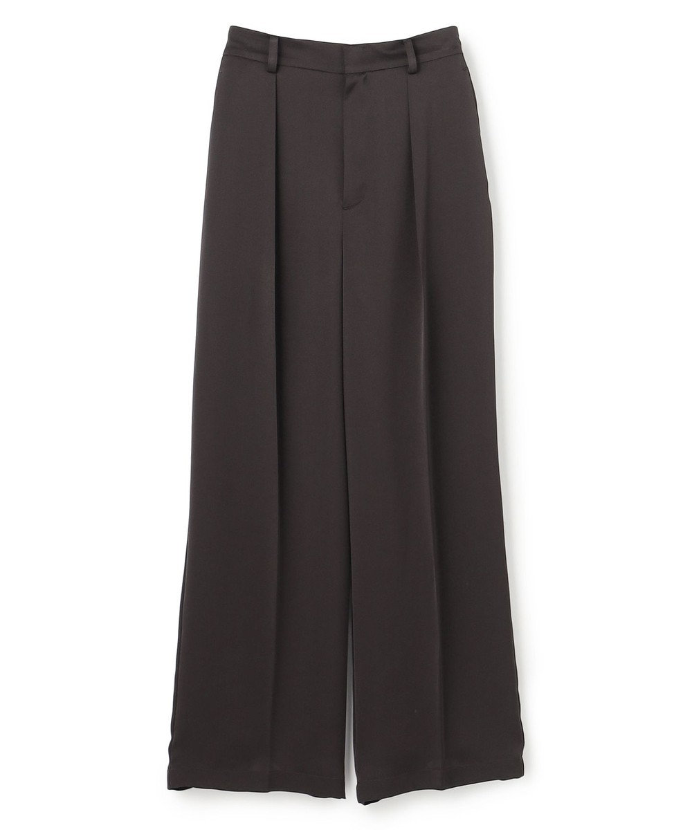 uncrave ライトダブルサテン ワイドパンツ 