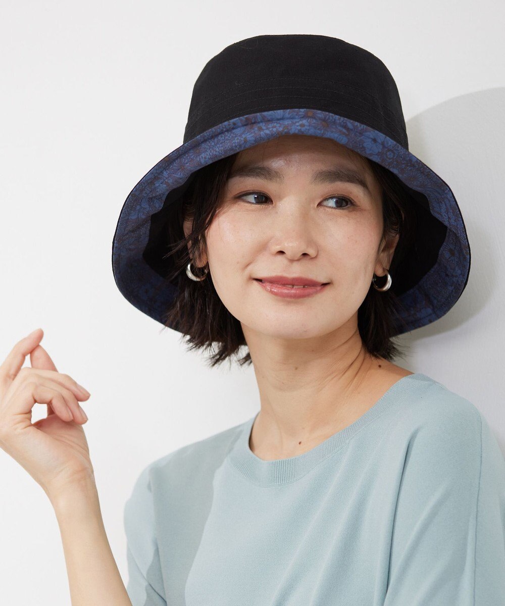 J.PRESS LADIES 【洗える・畳める】 LIBERTY リネン ハット 