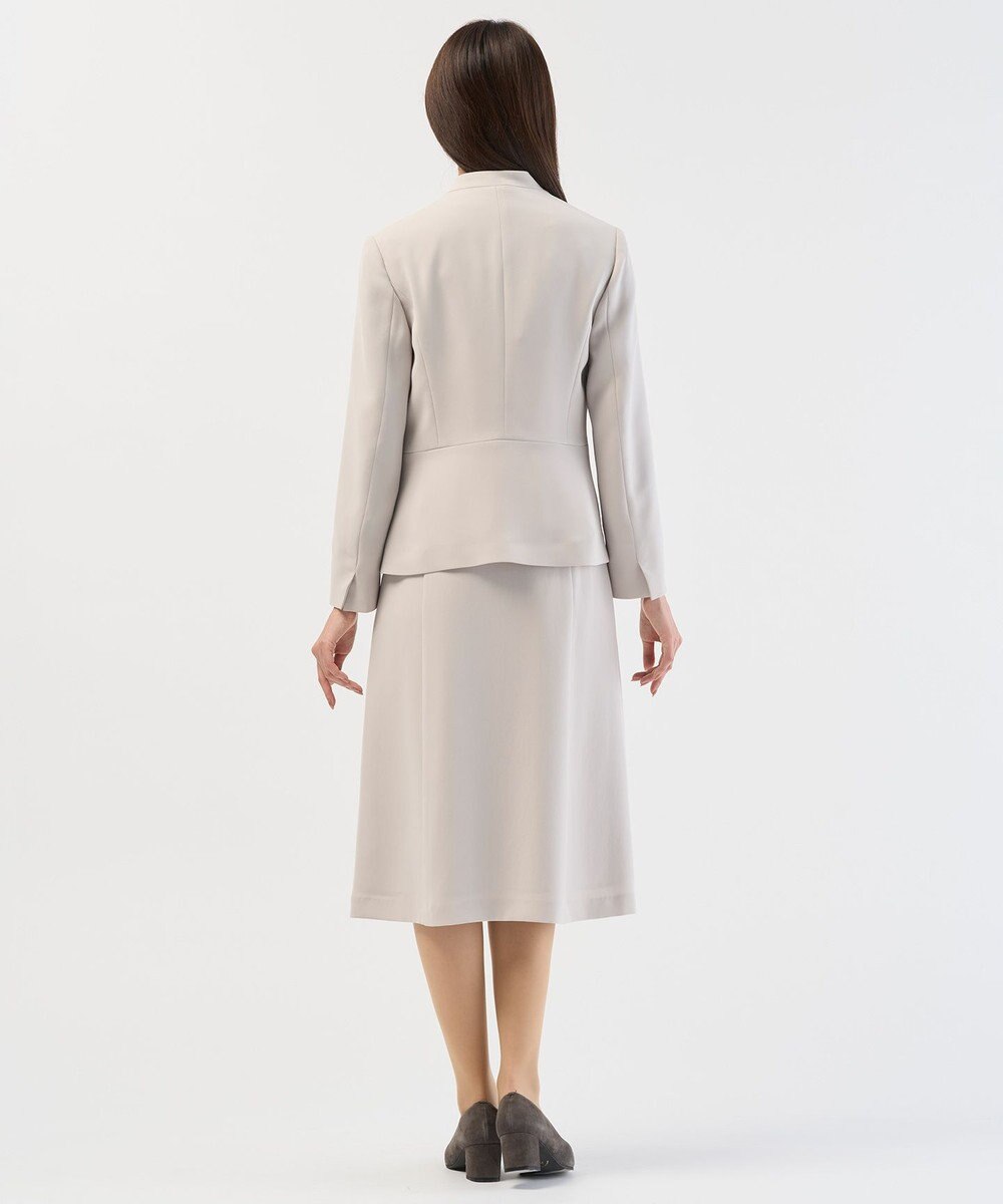 J.PRESS LADIES 【セットアップ対応・洗える】セラテリーダブルクロス フレアー スカート 