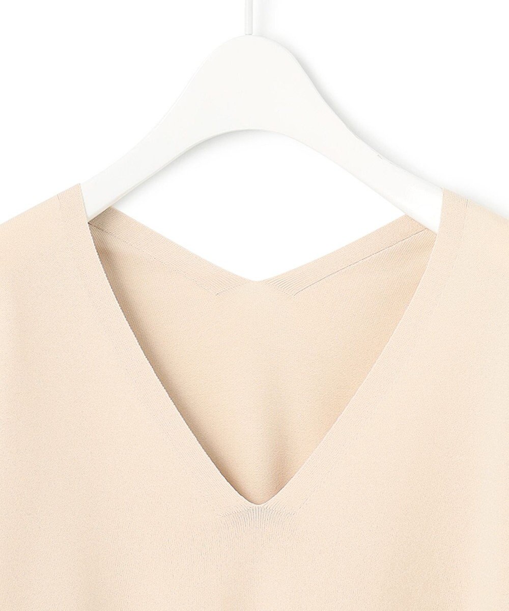 ICB 【WEB限定カラーあり・洗える】シンセティックハイゲージ Vネックプルオーバー 