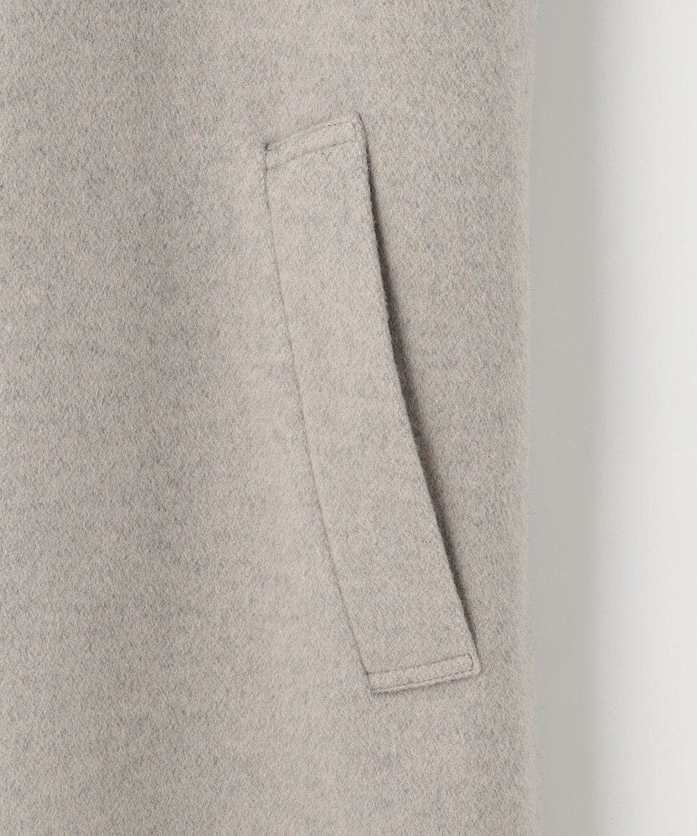 自由区 L シャルムビーバー ロングコート 