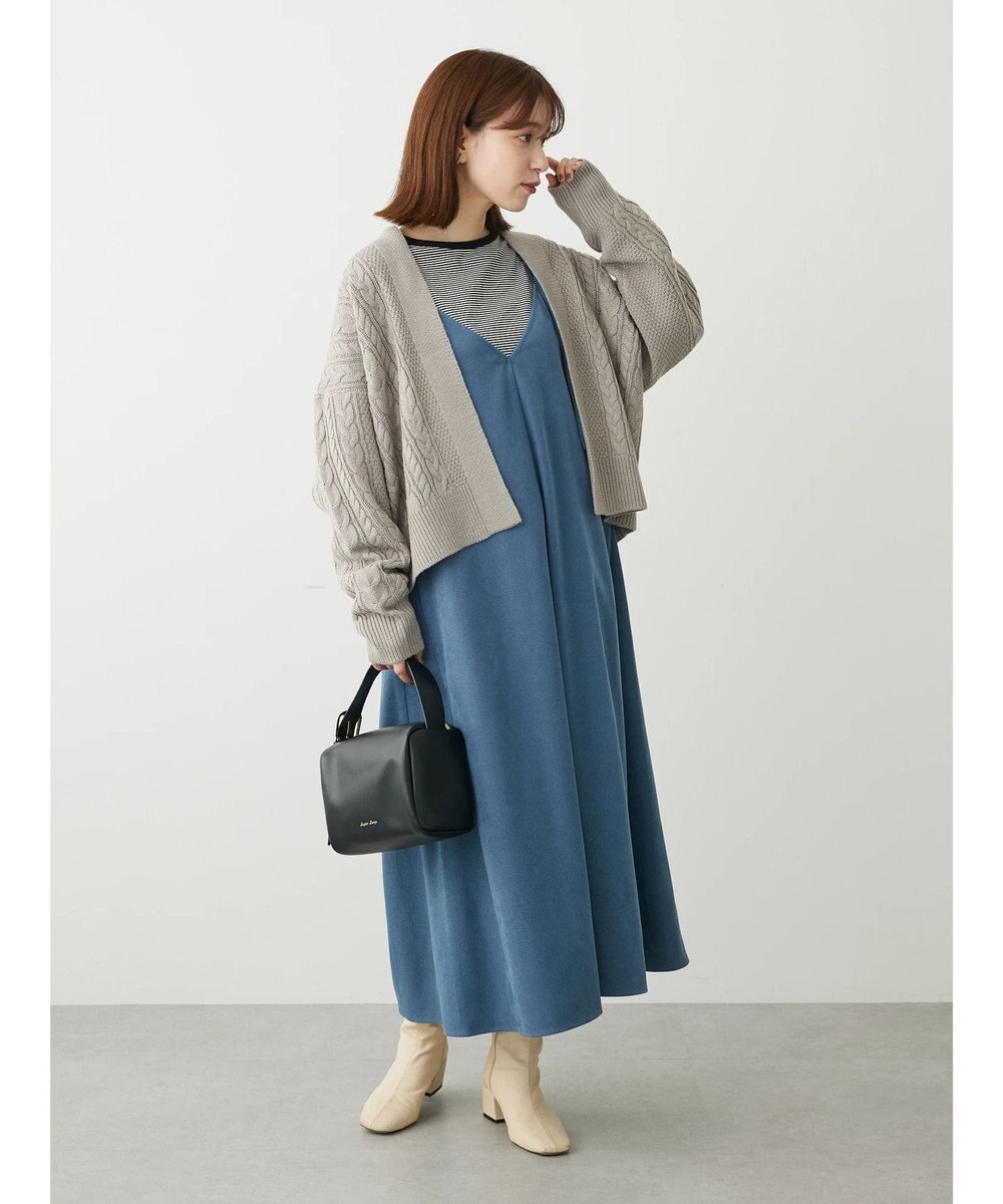 Green Parks 着流しケーブルカーディガン 