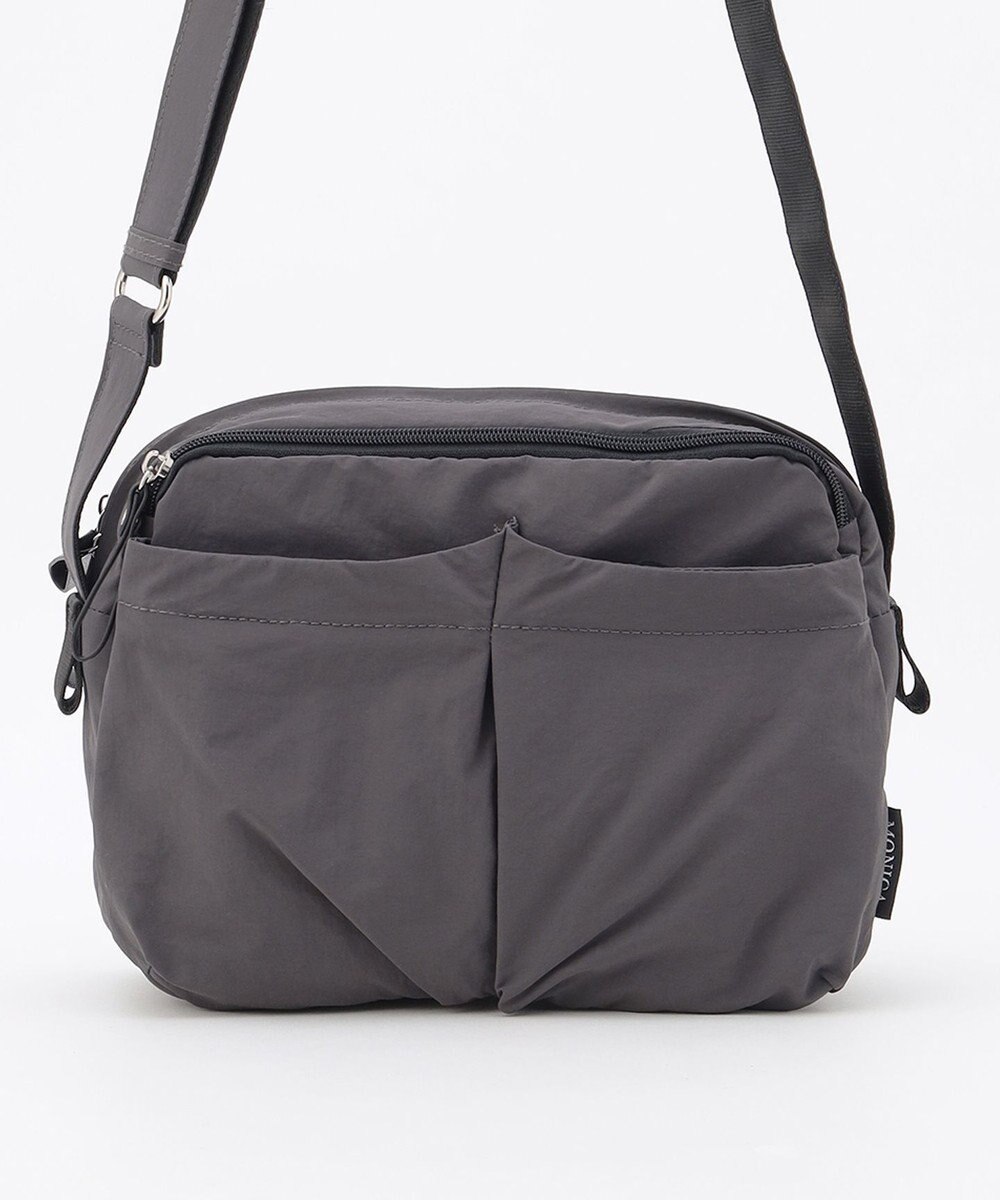 LA BAGAGERIE 【MONICA】フロントポケットショルダーバッグ 