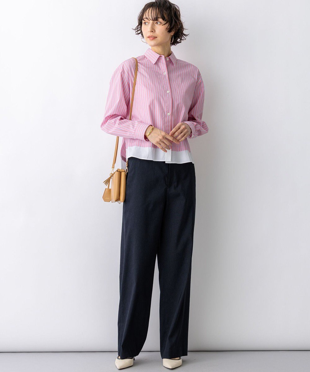 23区 スクエアフラット ショルダーバッグ 