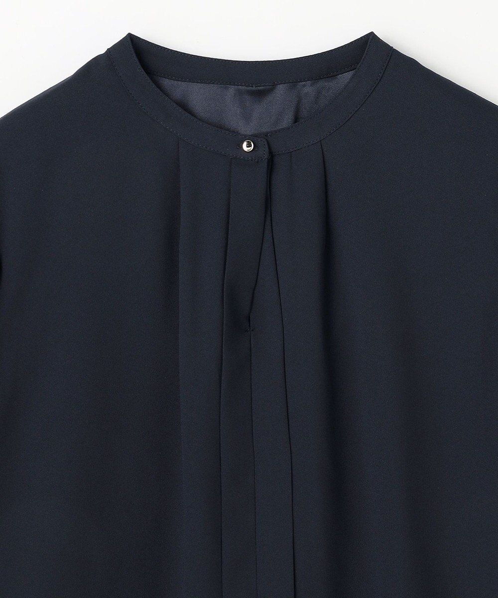 ANY L プリーツブラウス 