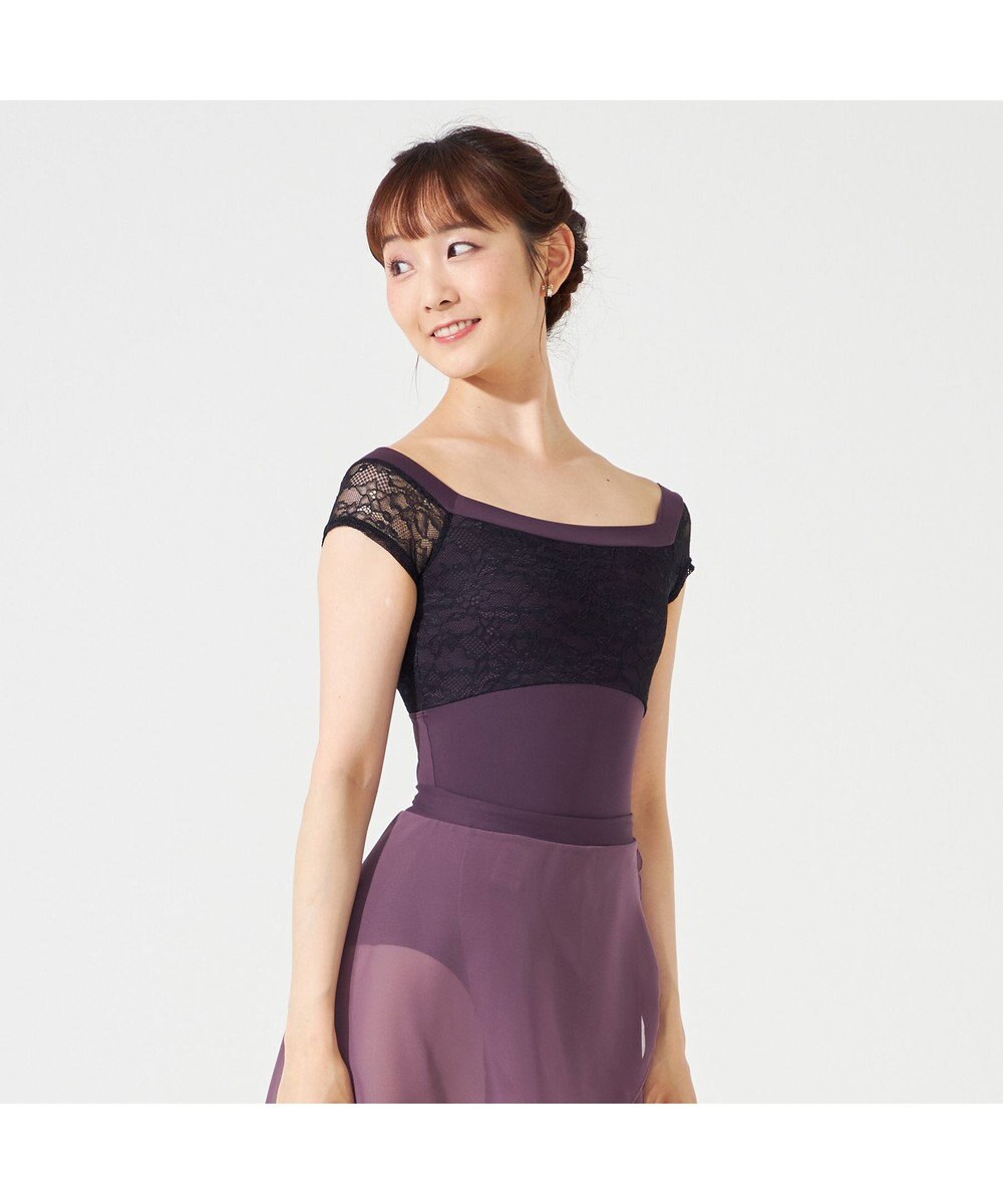 Chacott 【AKANE TAKADA】フレンチスリーブレオタード 