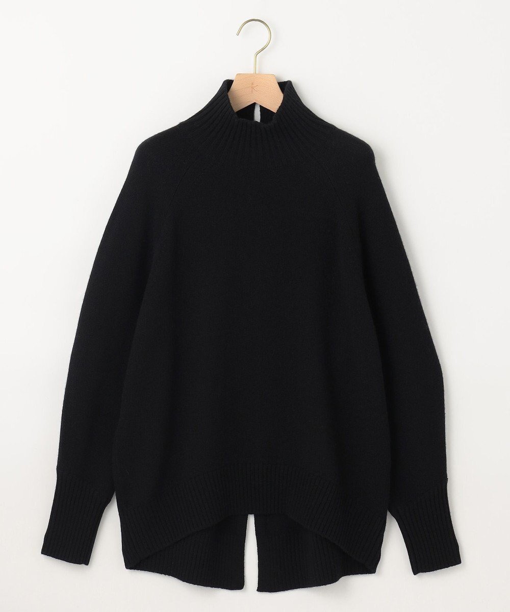 組曲 S ウールカシミヤミックス ロールネックニット 