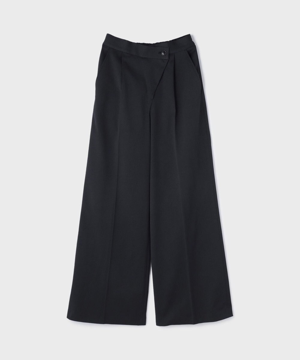 GRACE CONTINENTAL ラップワイドパンツ 