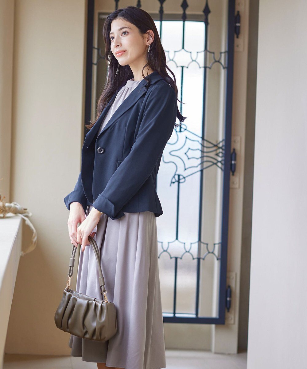 Tiaclasse 【安田美沙子さん着用・2WAY】ギャザーワンハンドルバッグ 