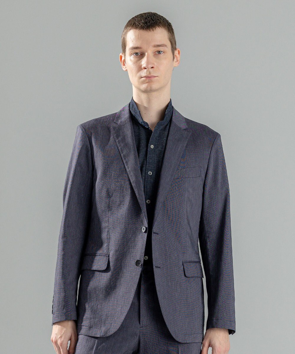 JOSEPH HOMME 新素材【洗える/ストレッチ】ピンヘッドリネンストレッチ　ジャケット 