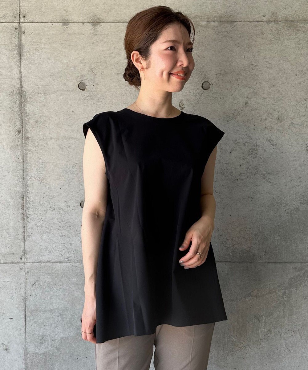 UNFILO L 【撥水/ストレッチ/軽量】マジカル機能 ブラウス 