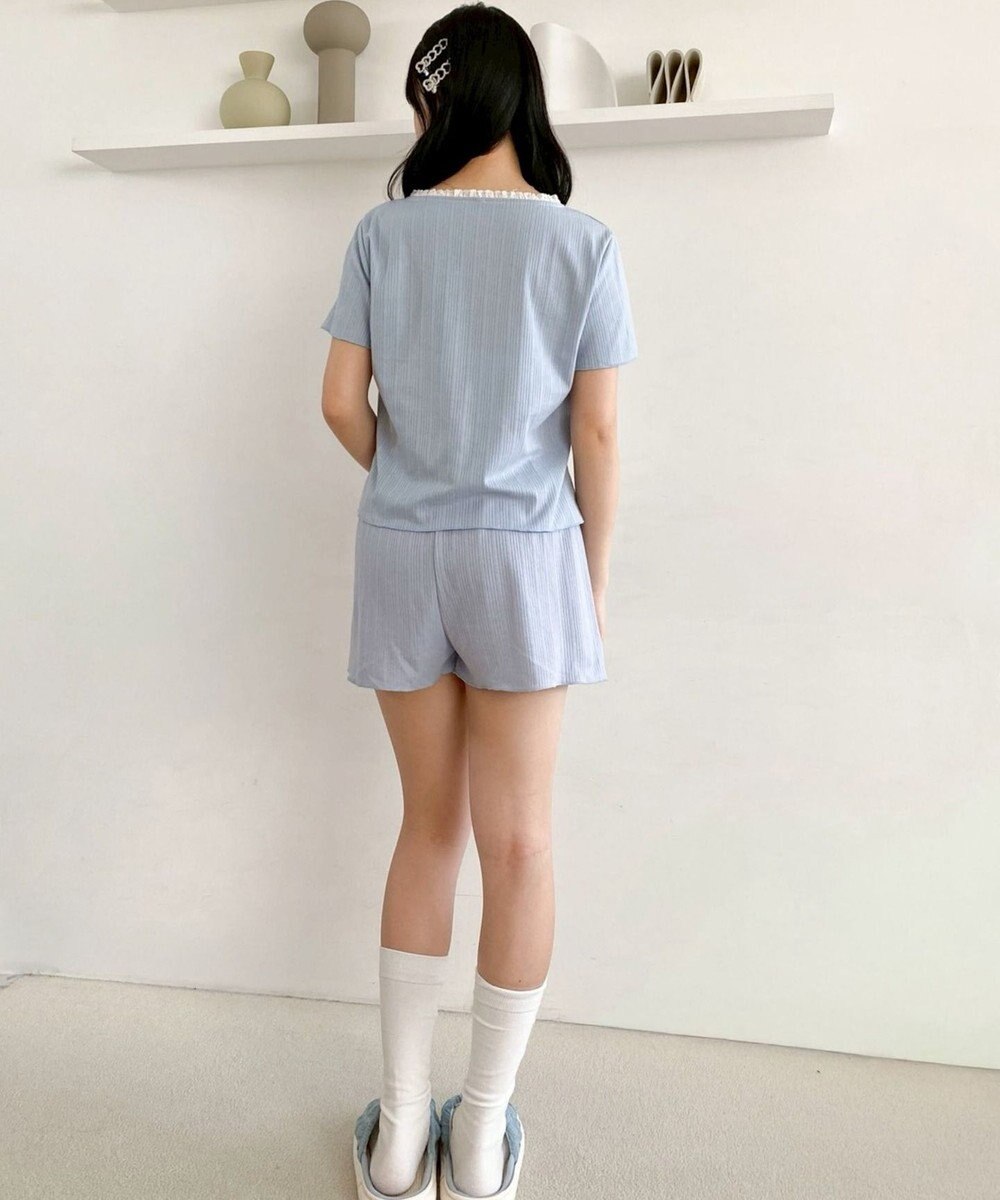 WEGO ワンカラーセットアップルームウェア 
