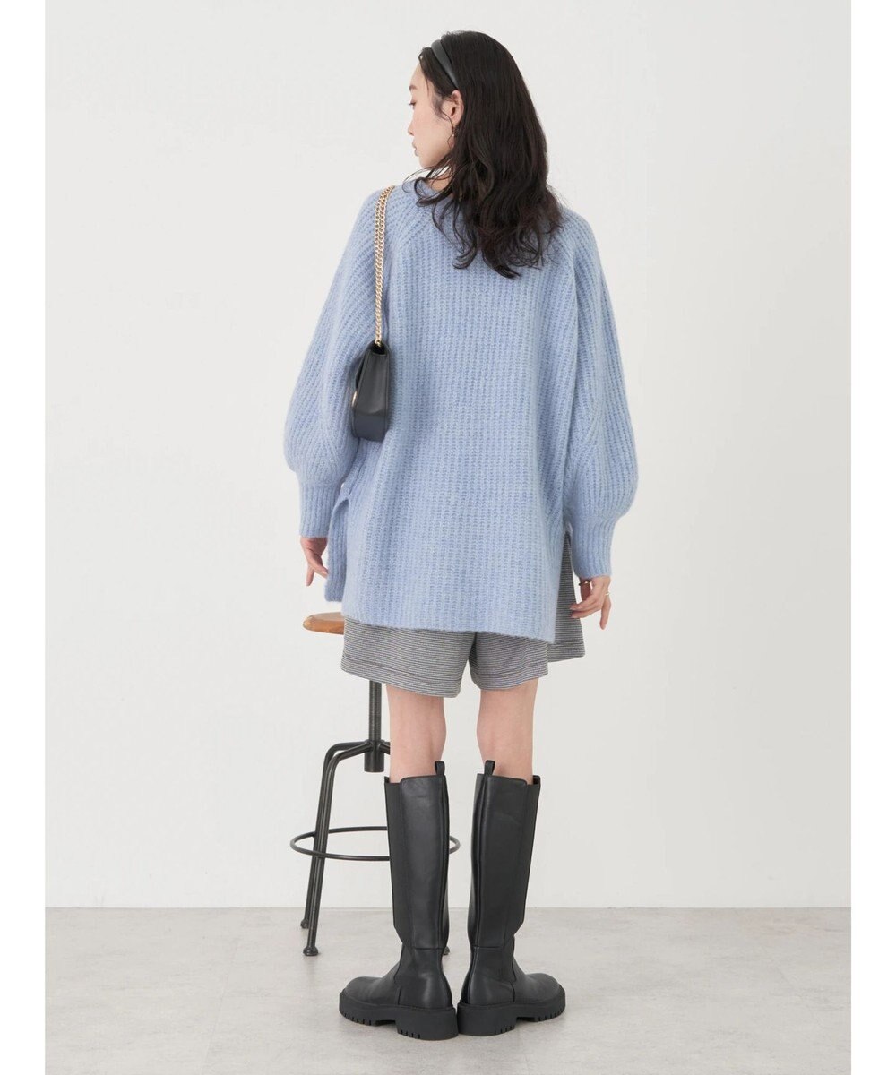 earth music&ecology ふわふわメランジチュニック 