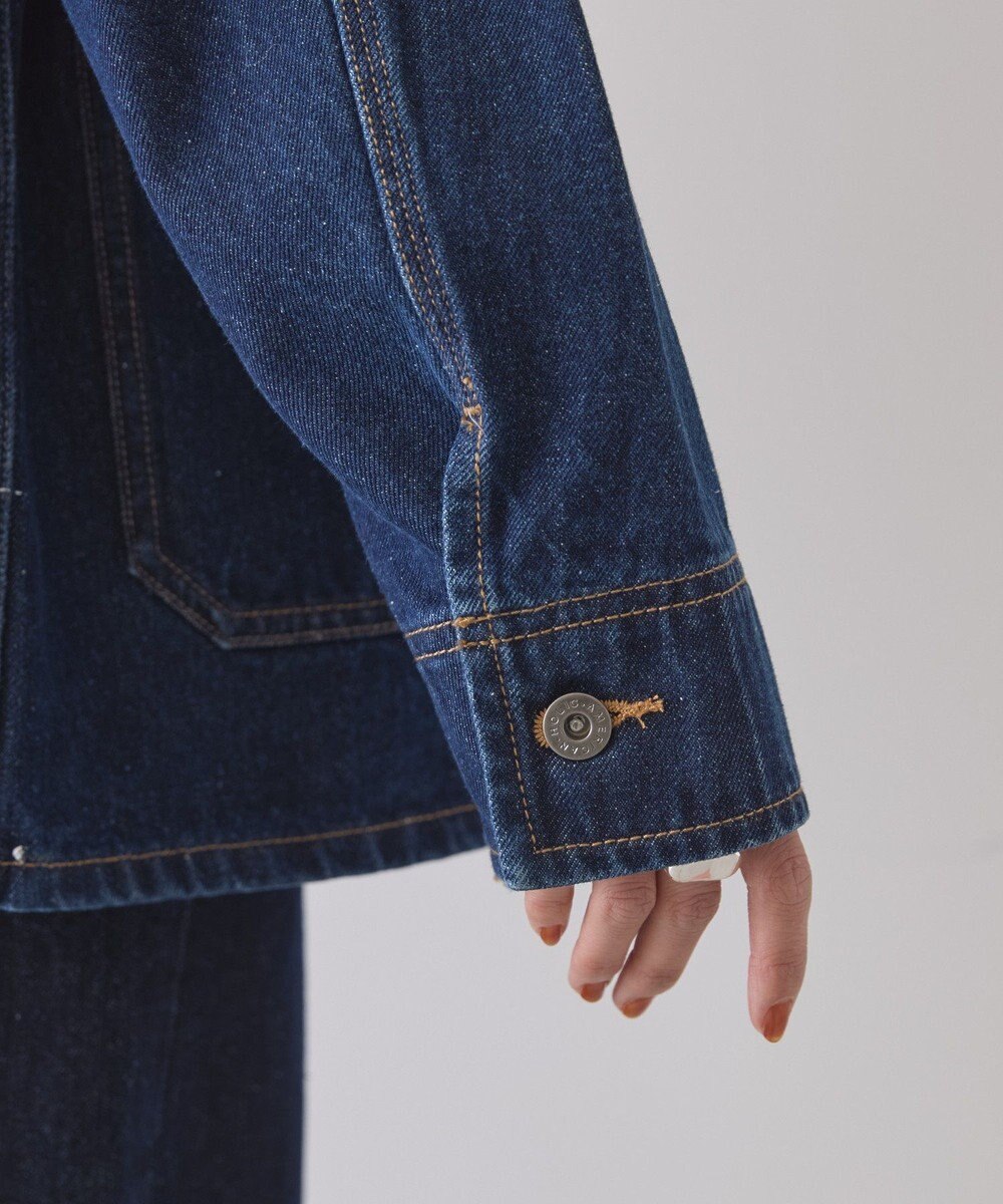 AMERICAN HOLIC ペイントデニムカバーオールジャケット 