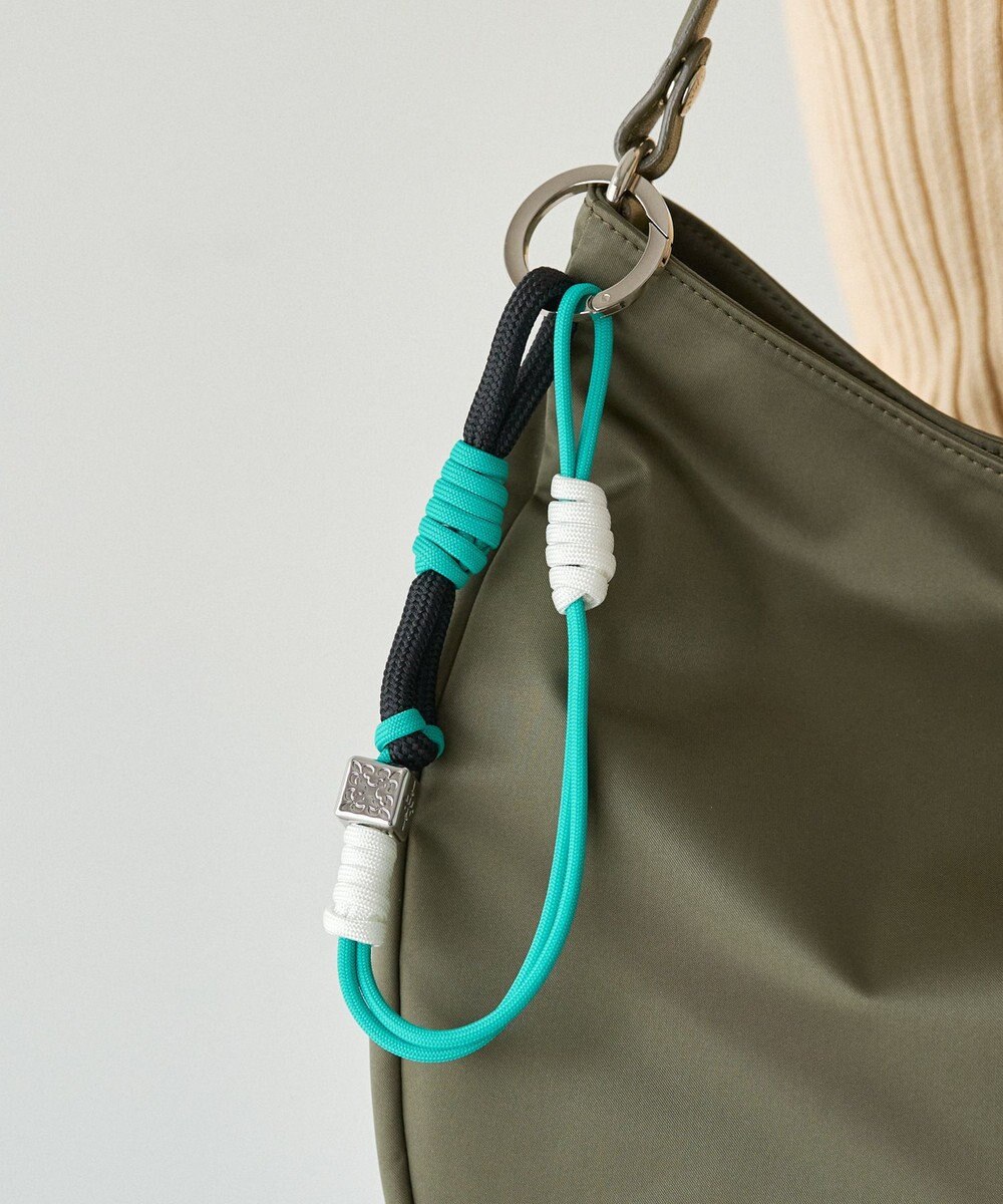 russet ［ノットモチーフ×メタルパーツ］パラコードバッグチャーム（Z-224） 