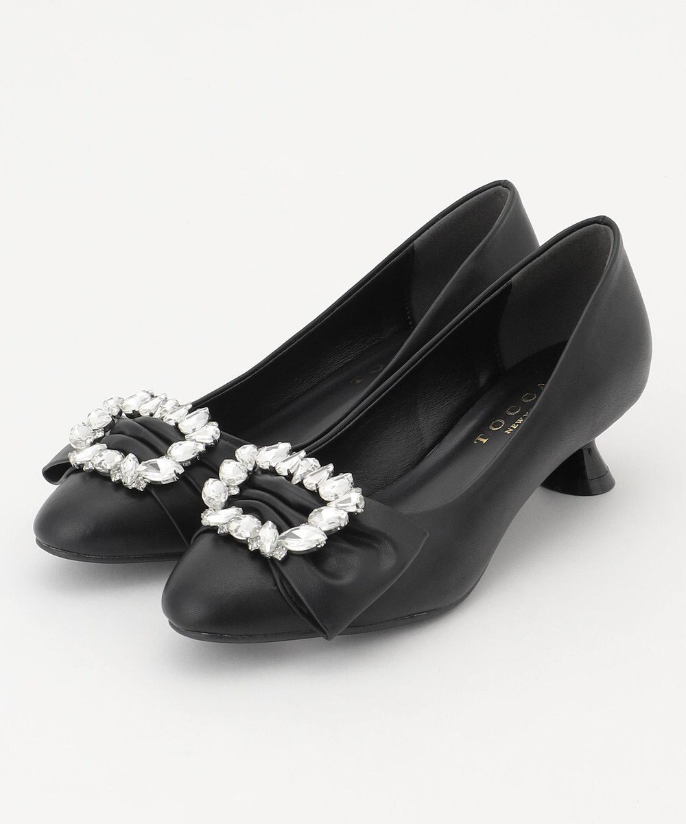 TOCCA 【WEB限定カラーあり】BIJOUX RIBBON PUMPS パンプス 