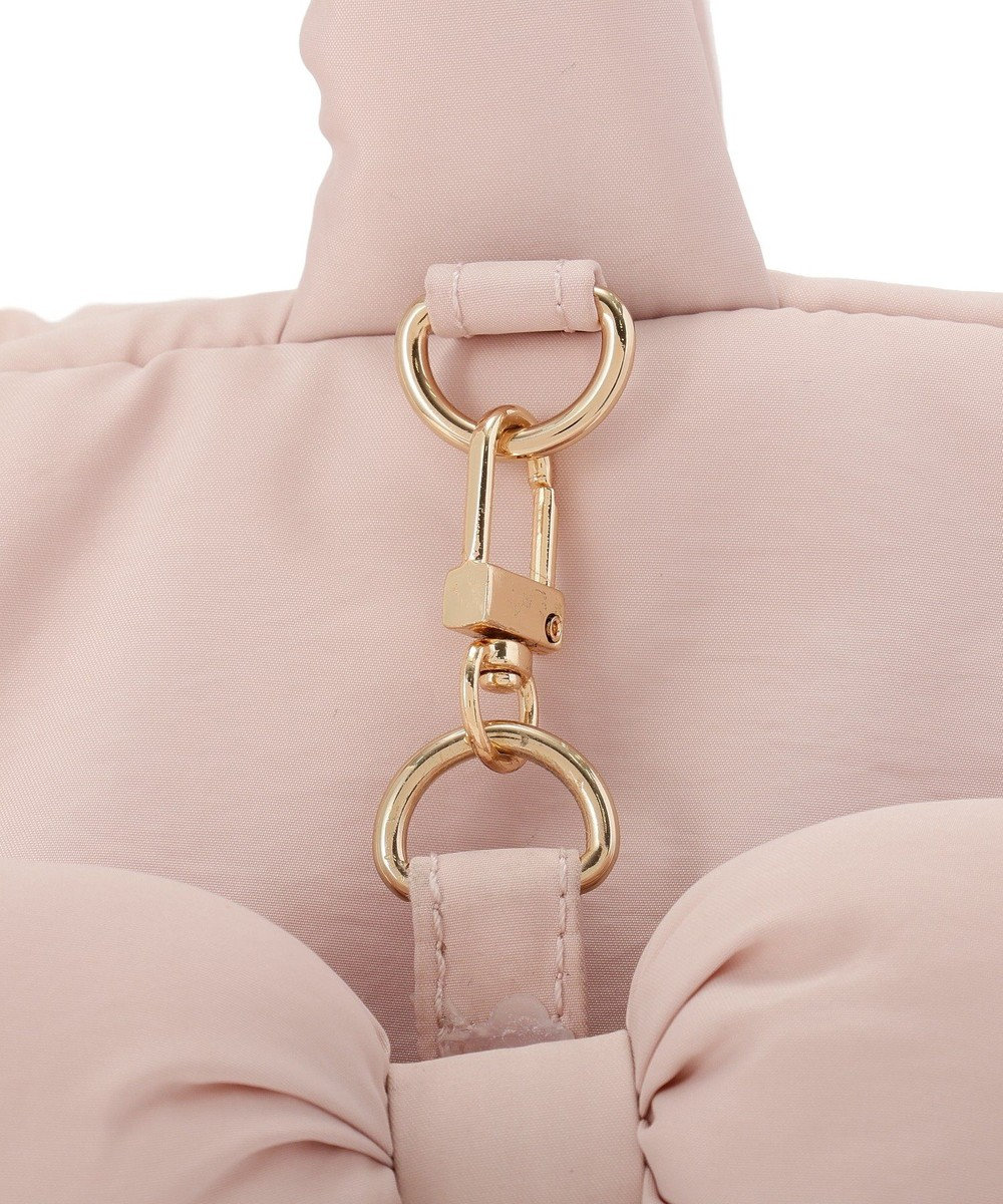 Maison de FLEUR 撥水加工パファーキャリーオントートバッグ 