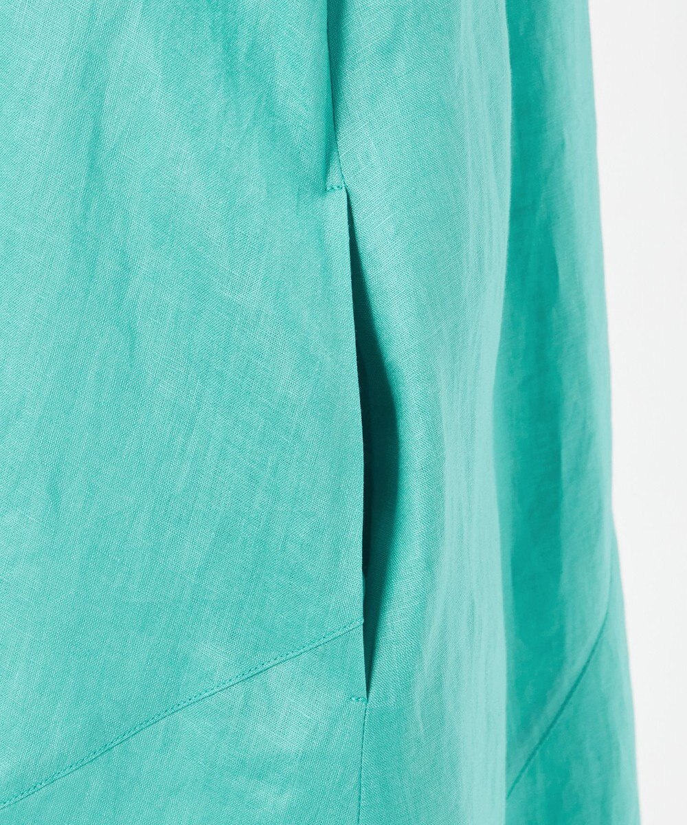 23区 【エステータ】チンツリネン Aライン フレアワンピース 