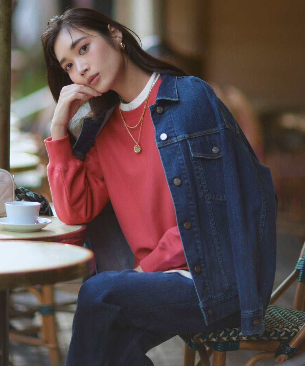 23区 S 【再入荷/RED CARD TOKYO×23区】オーバーサイズ デニム ジャケット 