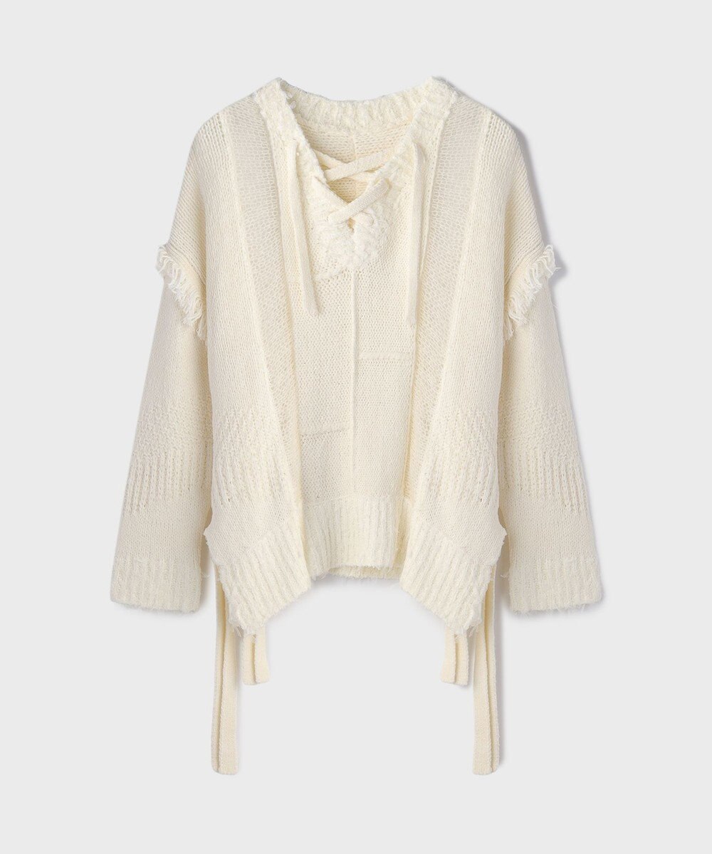 GRACE CONTINENTAL ルーズオーバーニットトップ 