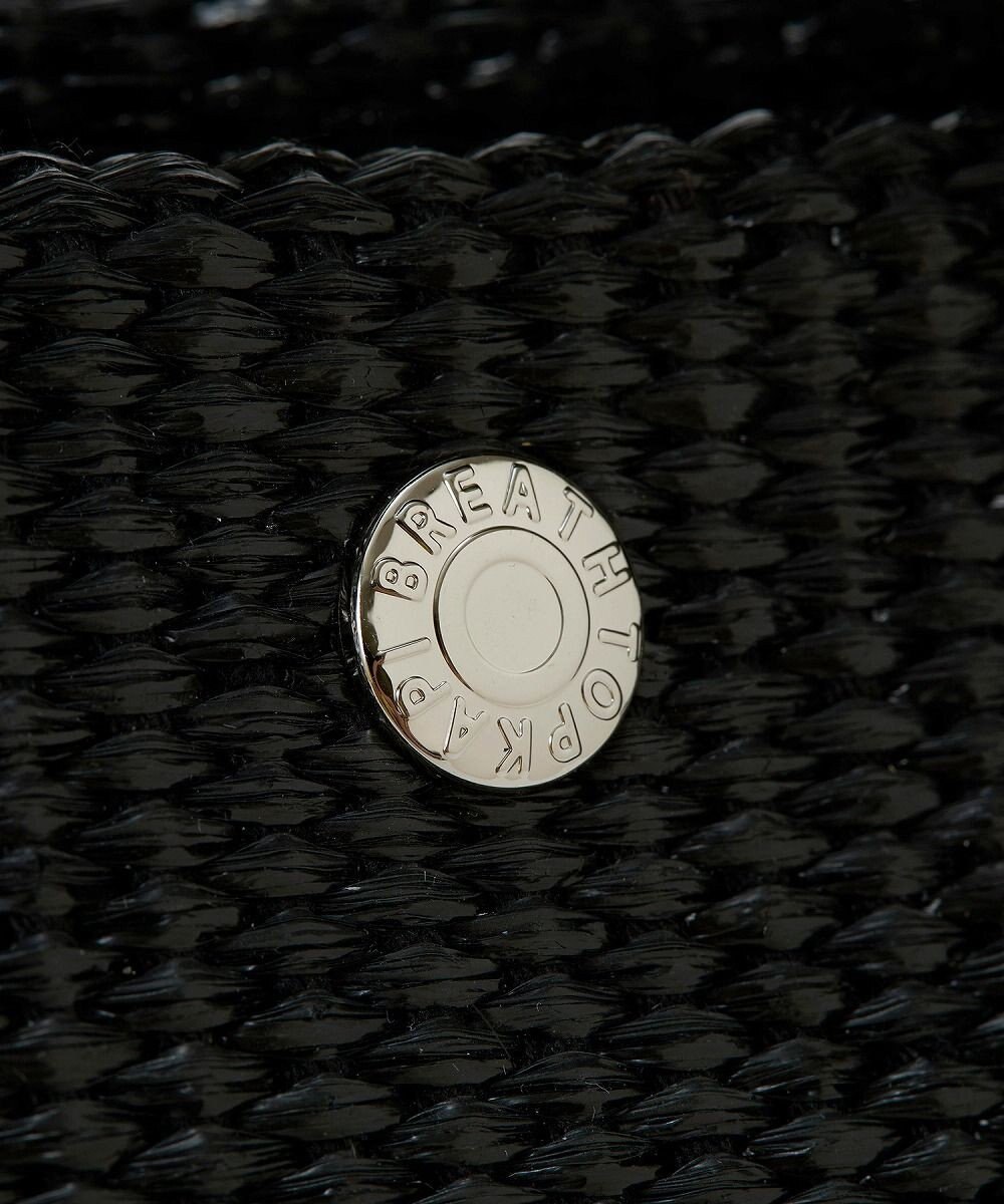 TOPKAPI 【Breath TOPKAPI】レザーハンドル ショルダー付き トート カゴバッグ 