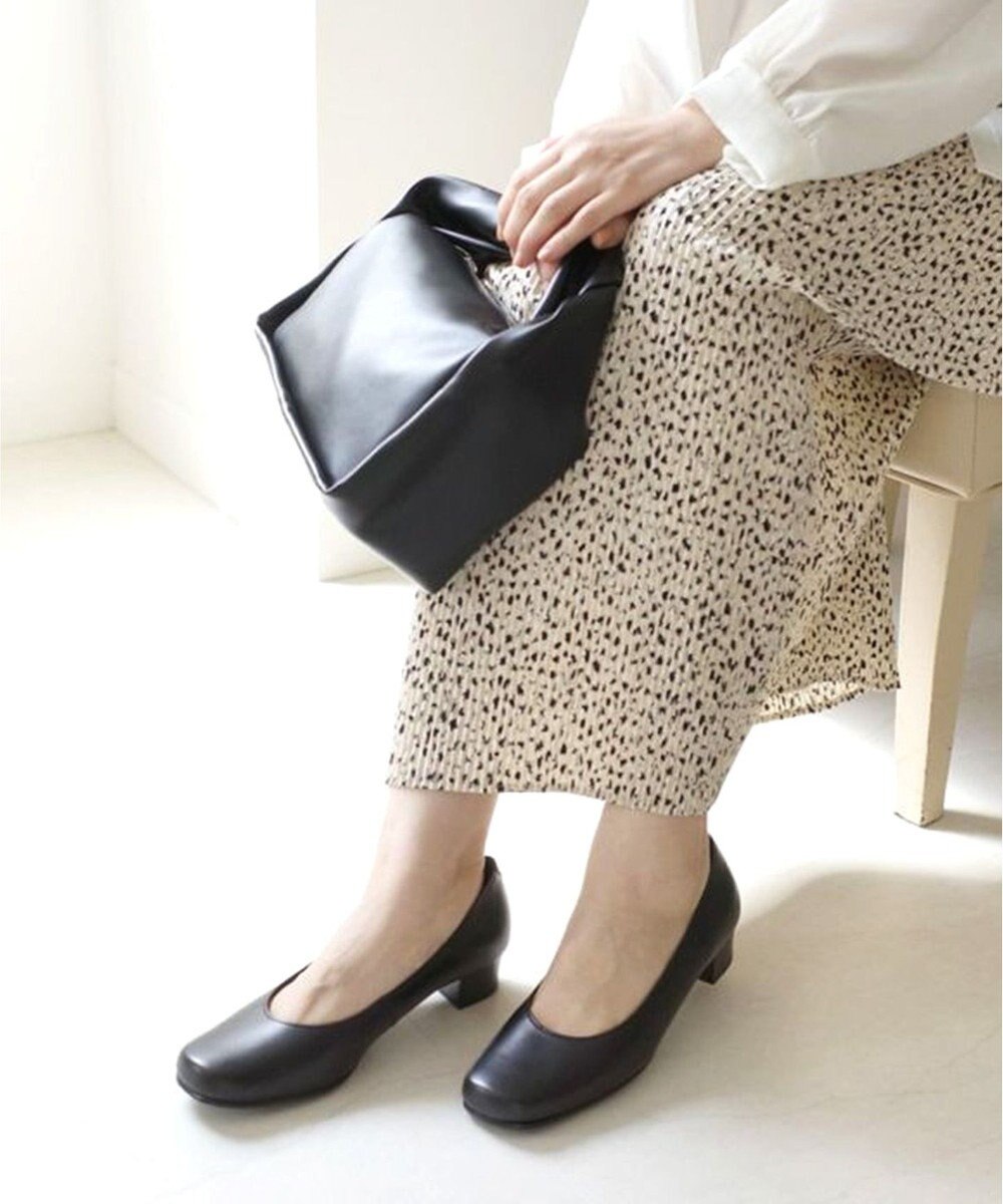 Pointer 日本製 本革シンプルパンプス 